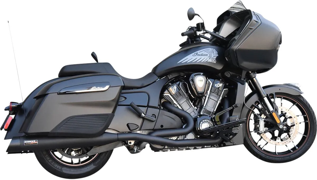 EXHAUST TRUE DUALS - CHALLENGER - BLACK