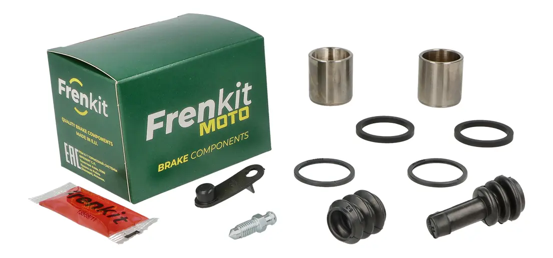 CALIPER REPAIR KIT + PISTON - FR/RR 27MM - KAWASAKI, SUZUKI