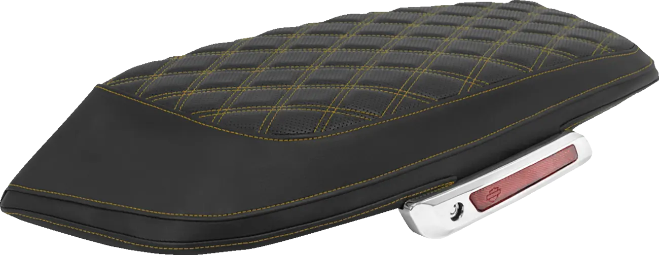 Lattice Stitched Saddlebag Lid Covers