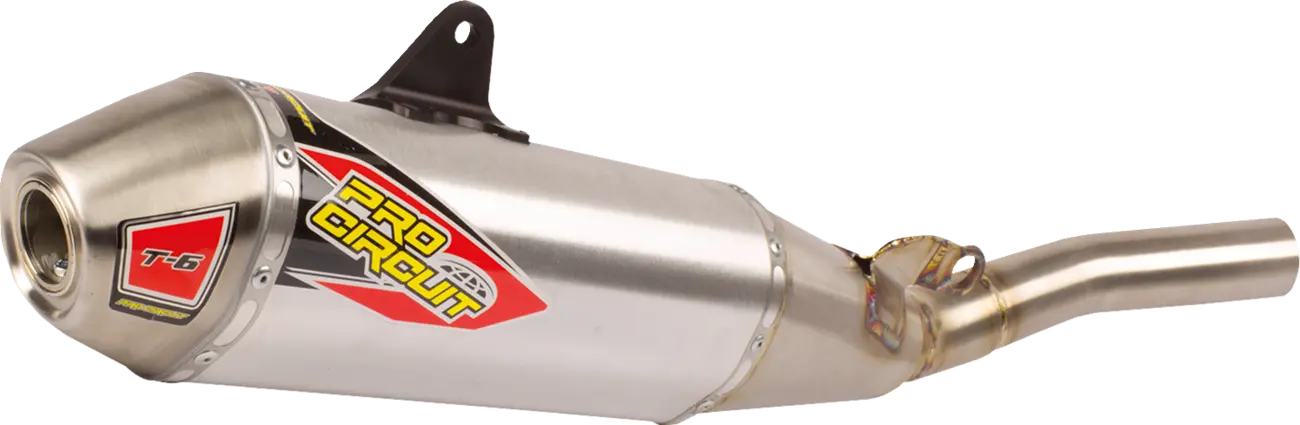 MUFFLER T6 SS W/SPARK ARRESTOR YZ450F '26