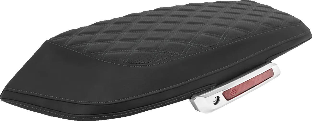 Lattice Stitched Saddlebag Lid Covers
