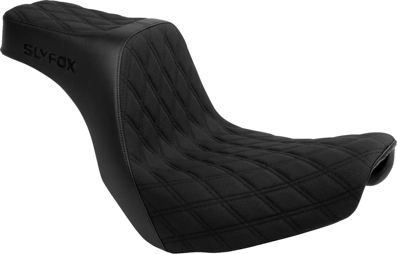 SEAT HIGHNOON BLK DMND STITCH SFTL '18-'25
