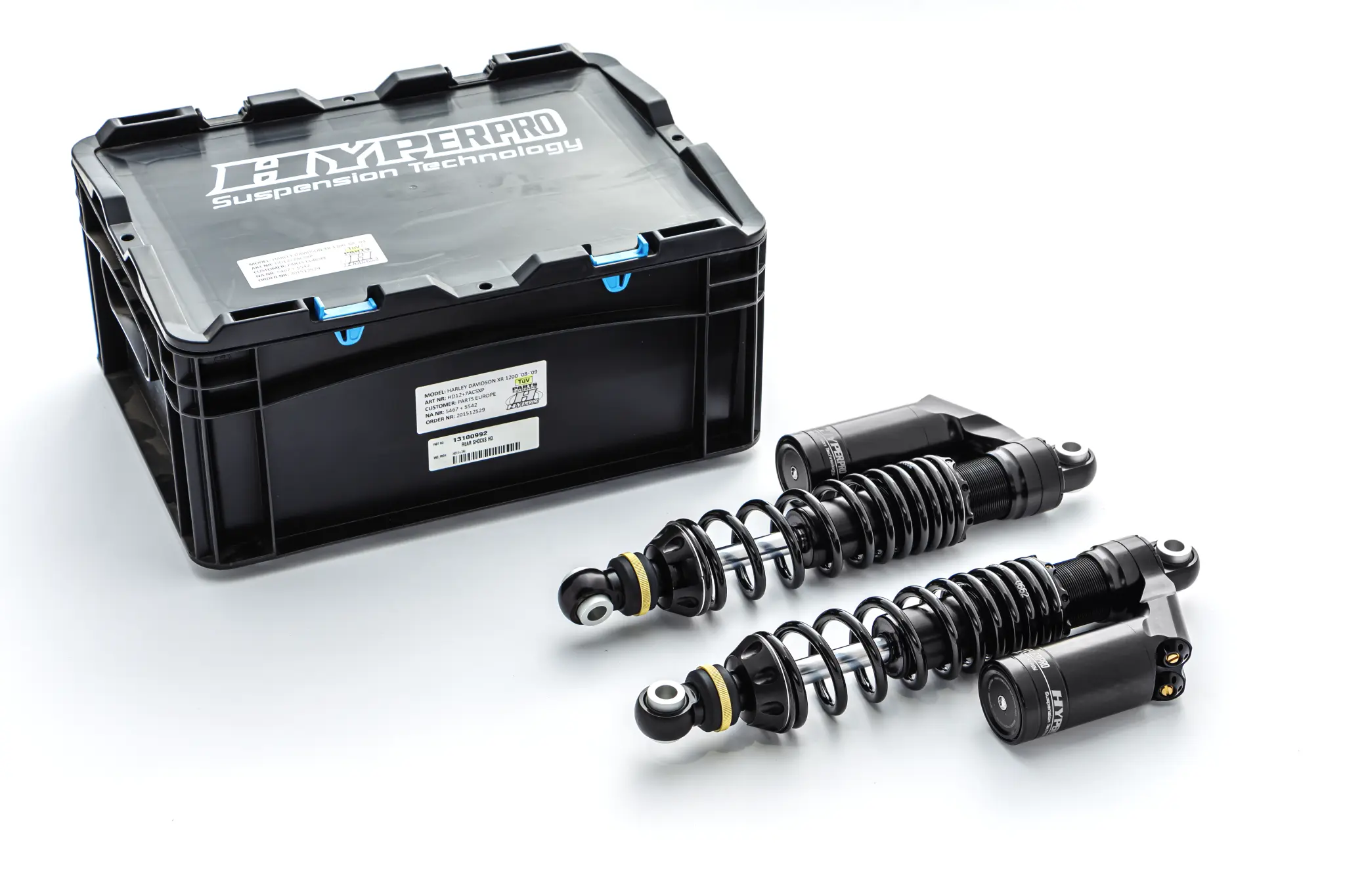 367 Series fully adjustable twin shocks
