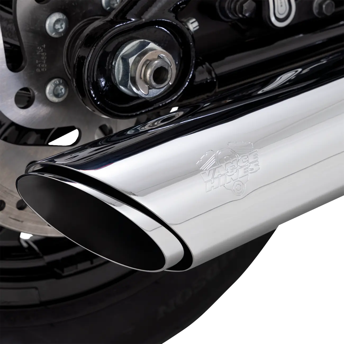 MUFFLER SLIP ON - SOFTAIL - CHROME
