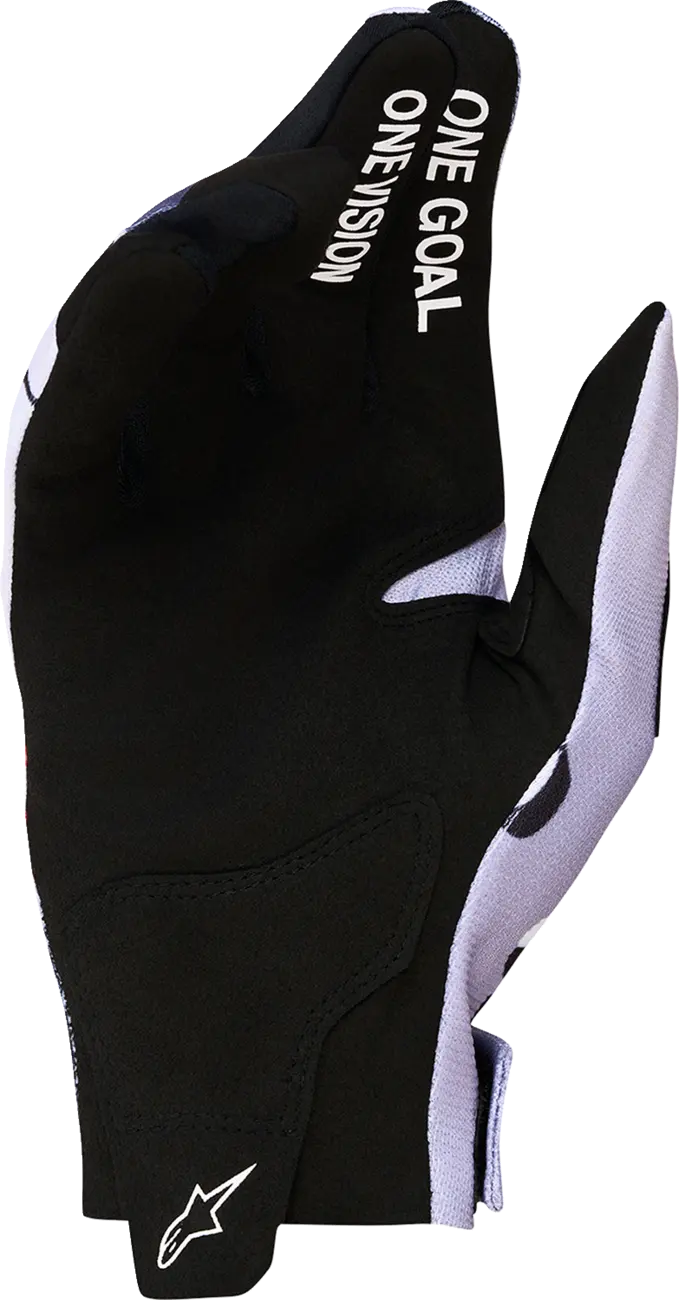 GLOVES YTH RADAR GRY/LIL/BLK 2XS