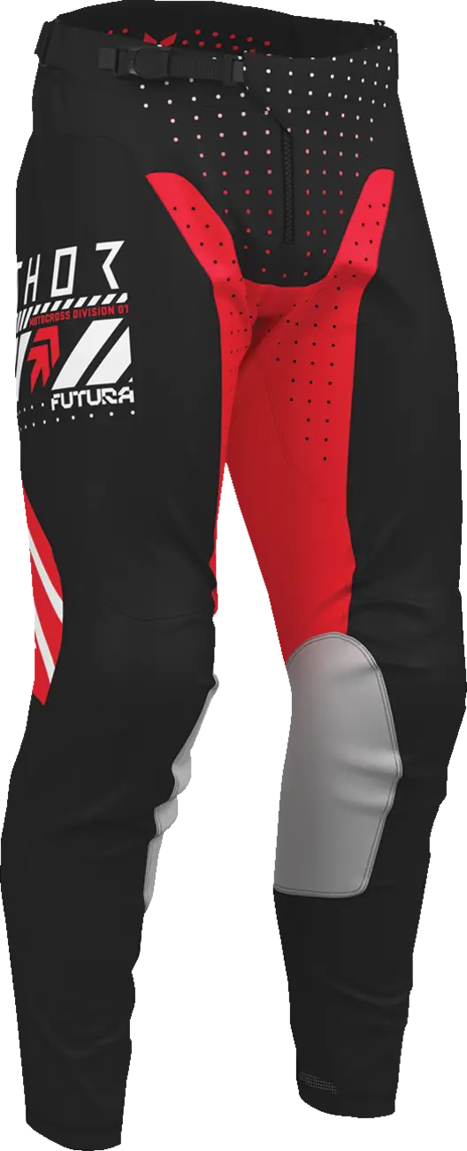 PANT LAUNCHMODE FUTURA BLACK/RED 28