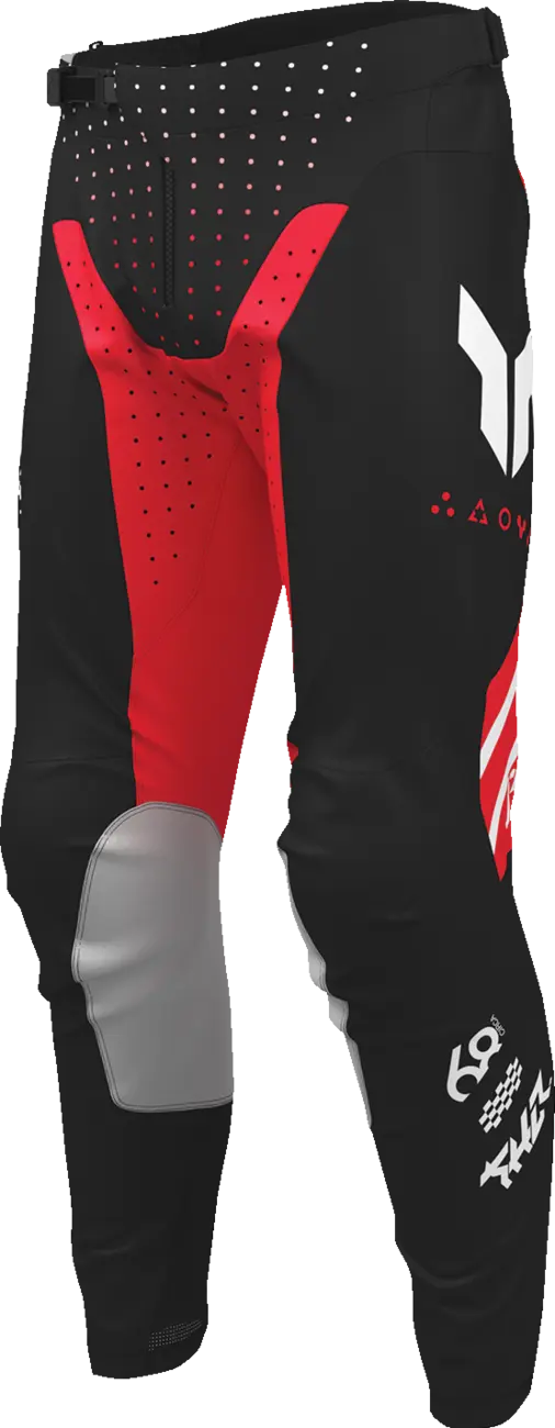 PANT LAUNCHMODE FUTURA BLACK/RED 28