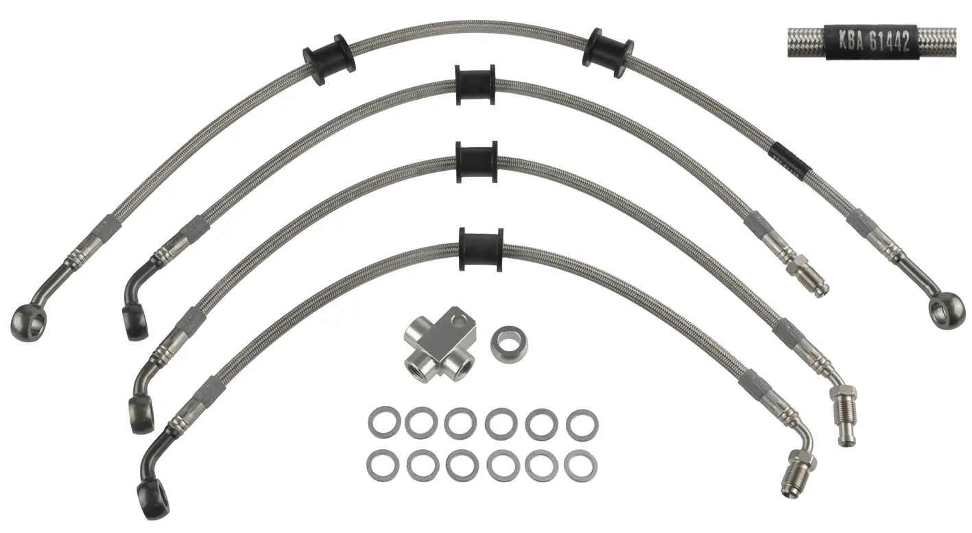 Varioflex Steel Braided Hydraulic Brake Lines