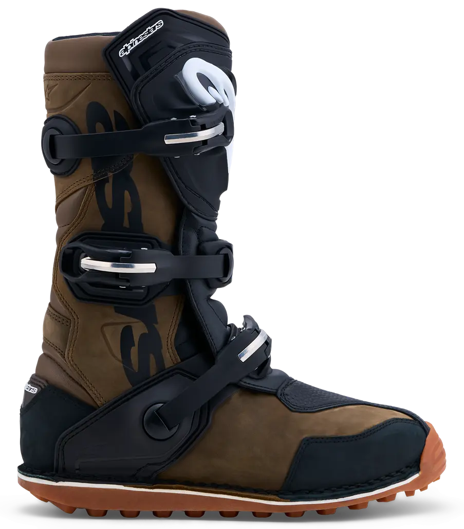 BOOT TECH T BROWN BLACK GUM 10