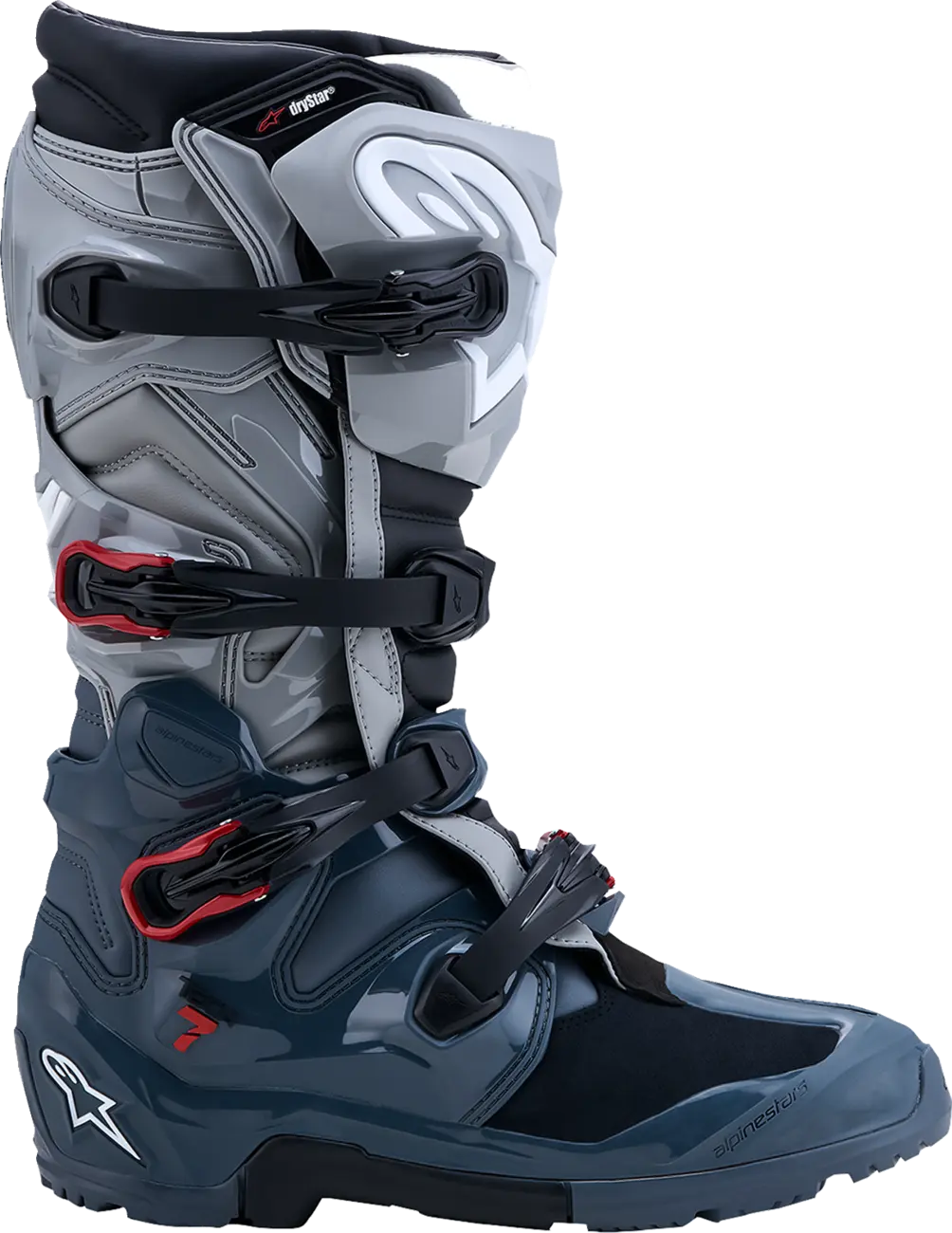 BOOT T7 END DS DK GRY/RED 8