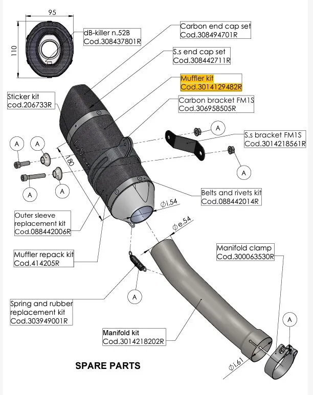 LV Pro Carbon Slip-On Muffler