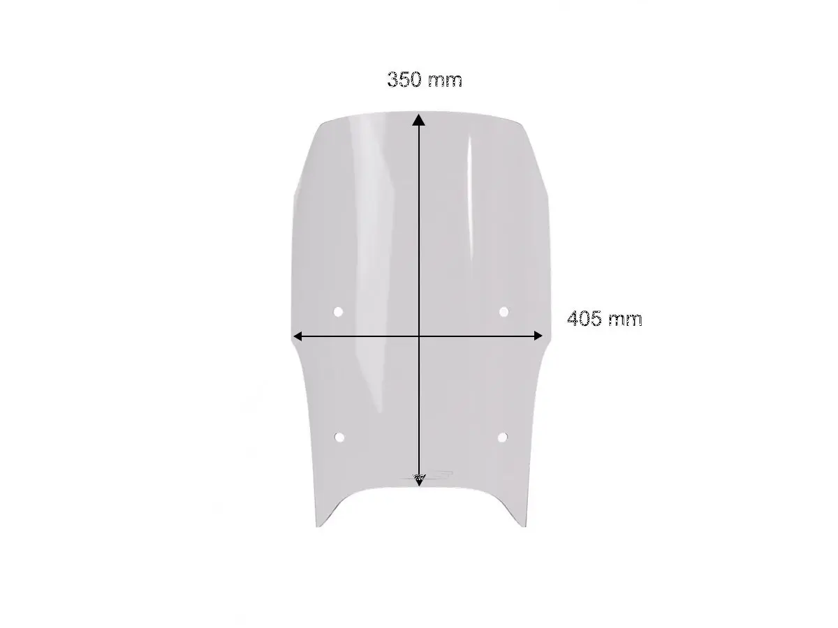 WINDSCREEN CAPONORD VOGE VALICO DS800 CLEAR