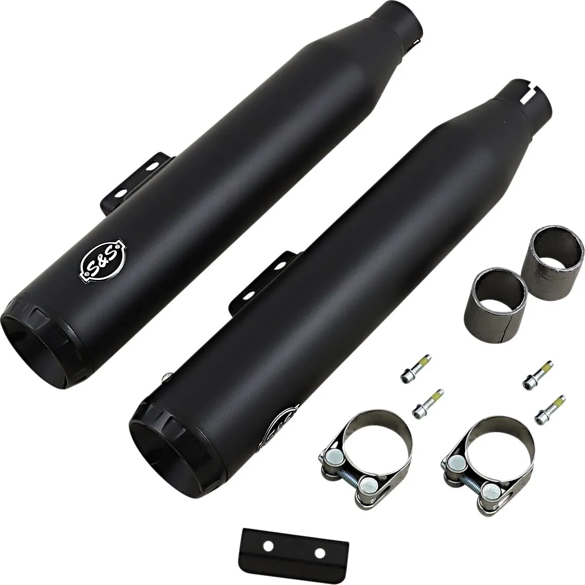 MUFFLERS - 50ST GRAND NATIONAL - M8 SOFTAIL - BLACK