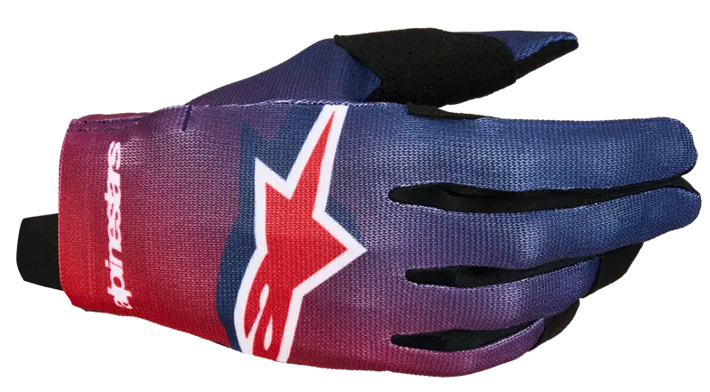 GLOVES YTH RADAR RED/BLUE 2XS