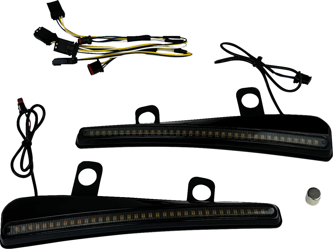 LED Windshield Trim with Turn Signals