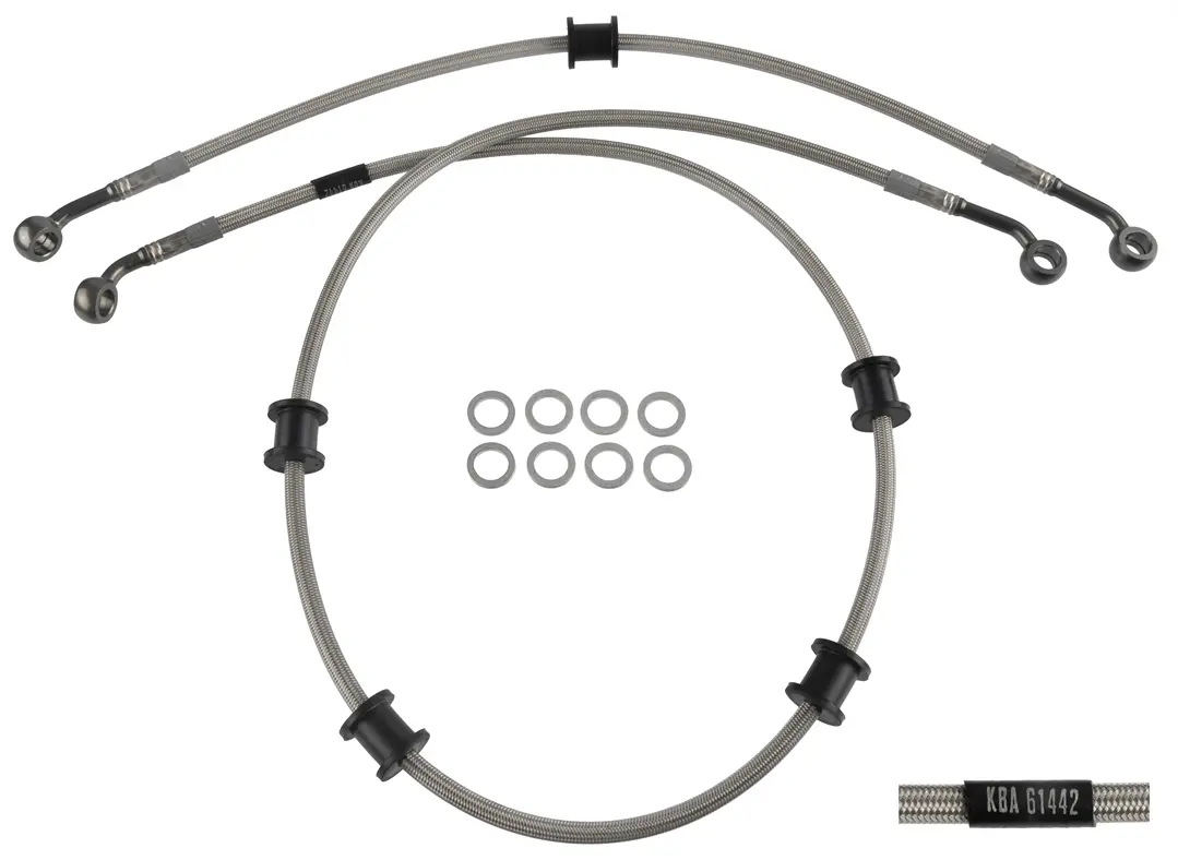 Varioflex Steel Braided Hydraulic Brake Lines