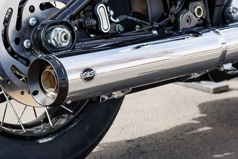 MUFFLERS - GRAND NATIONAL - SOFTAIL M8 2025 - CHROME
