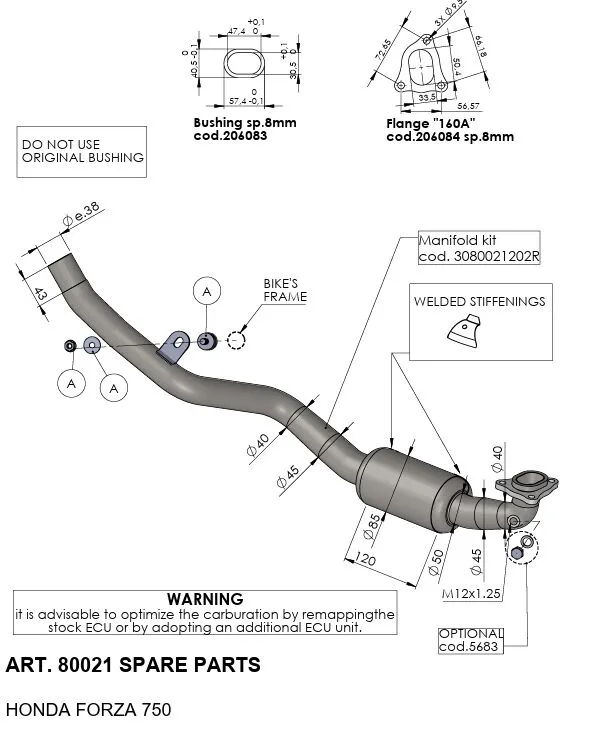 4-STROKE HEADER PIPES