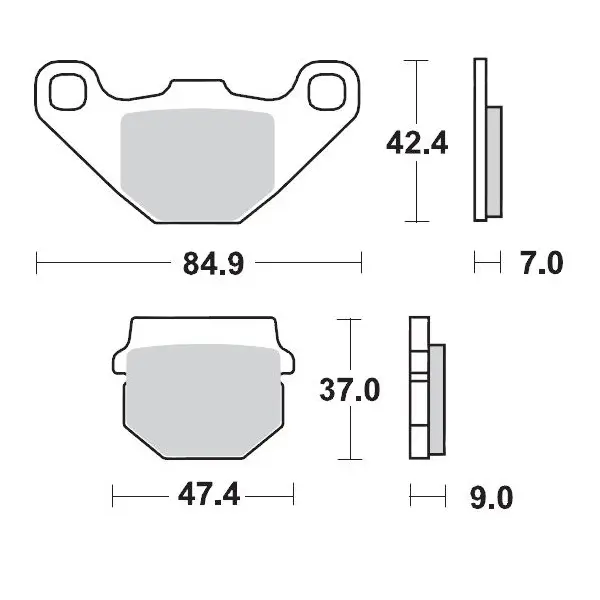 MM BRAKEPAD KAWASAKI
