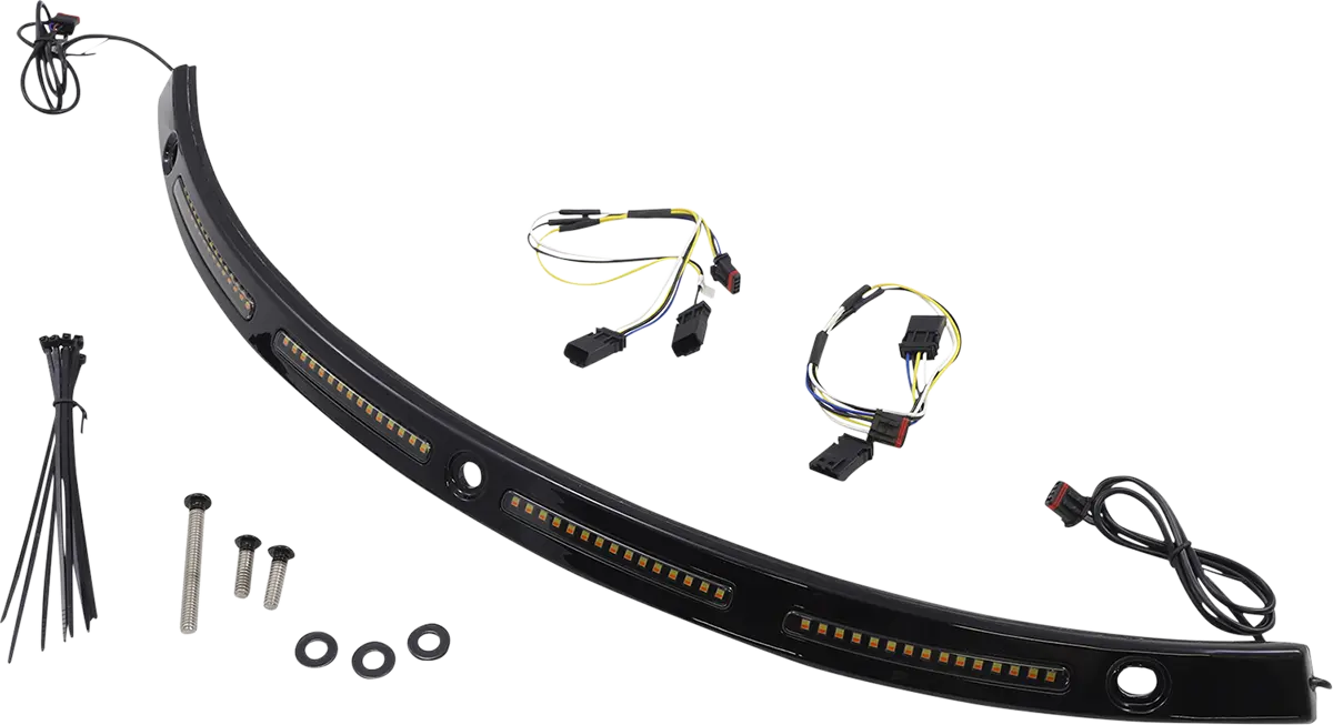 Genesis® 4 Dynamic LED Batwing Windshield Trim