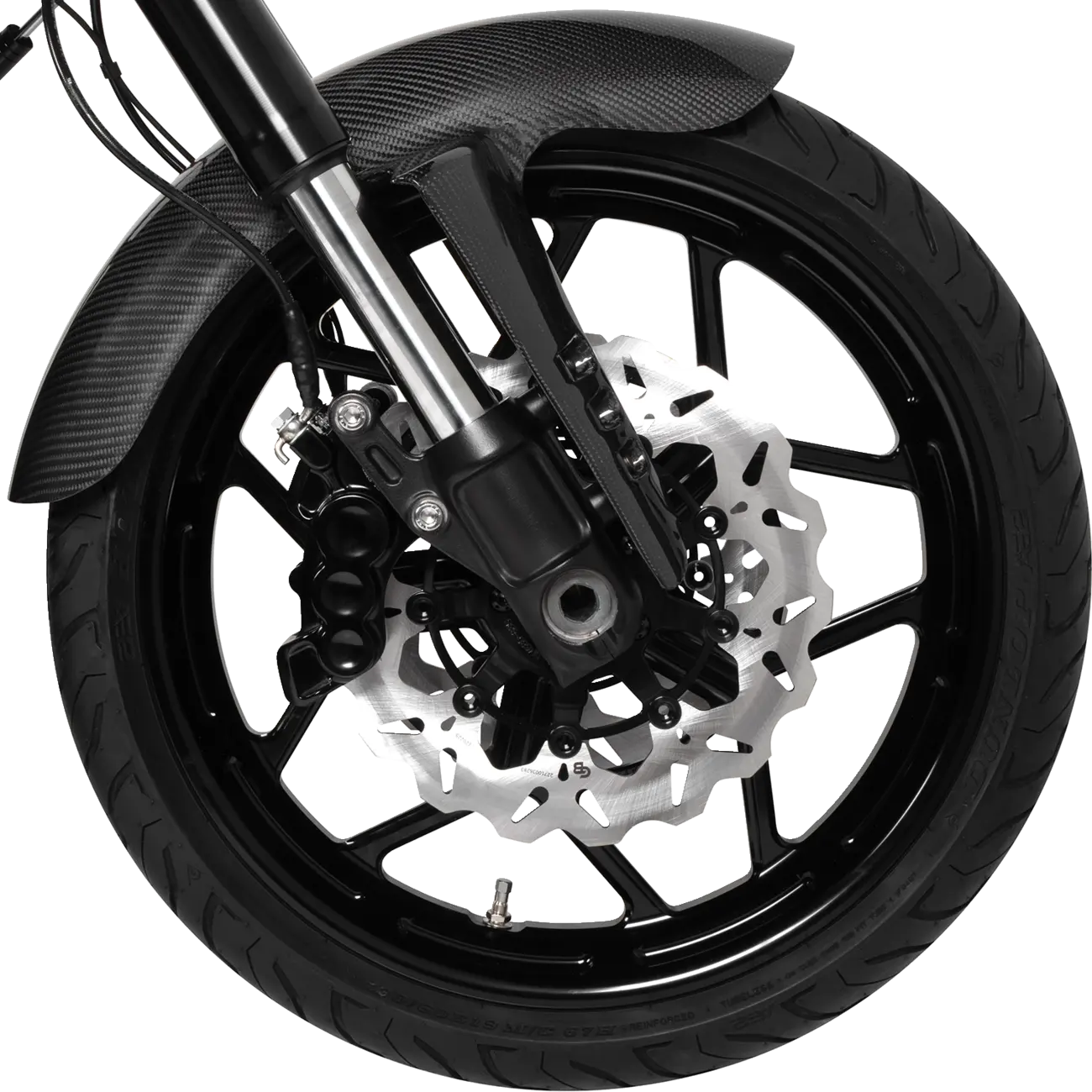 FENDER FRONT - QUALIFER - 19" - CARBON
