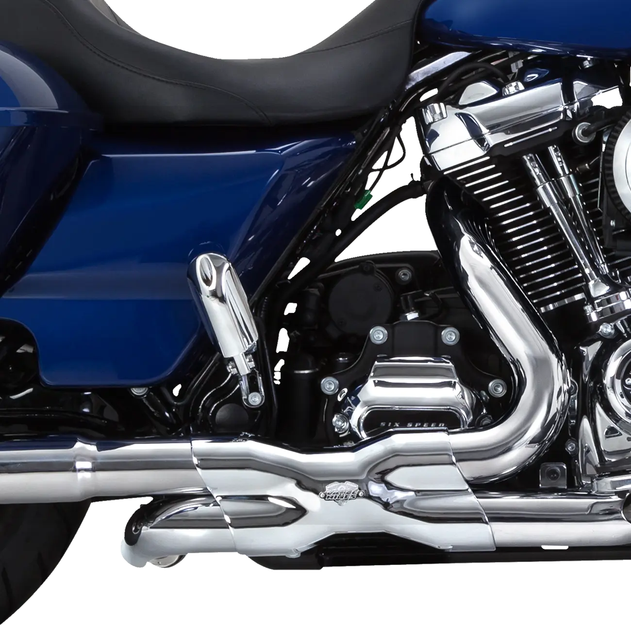 Chrome — HEADPIPE P-DUAL CHR.17+FL