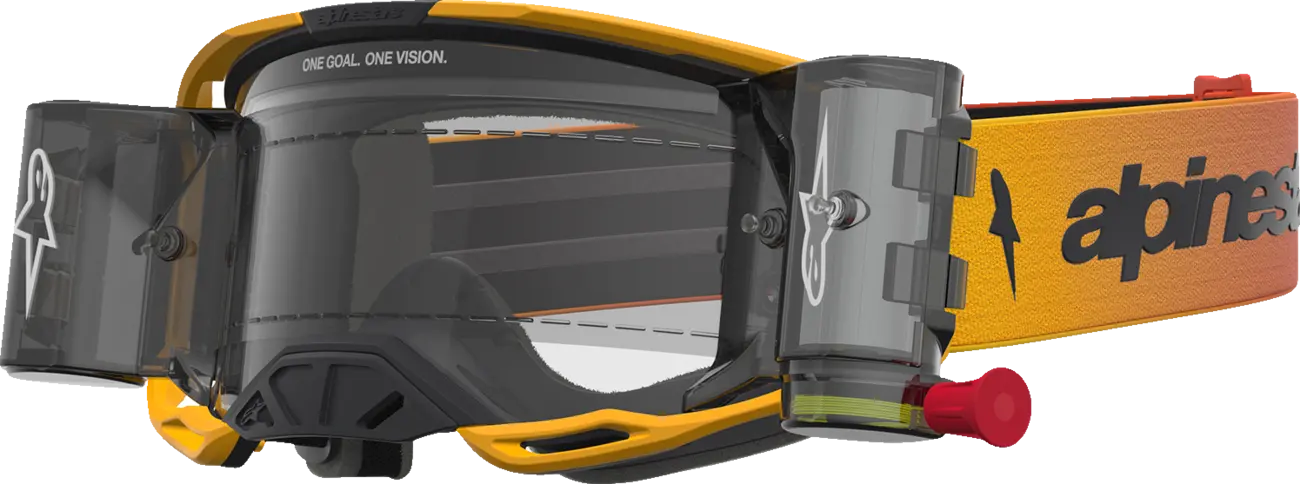 Vision 8 Amber Roll-Off Goggle