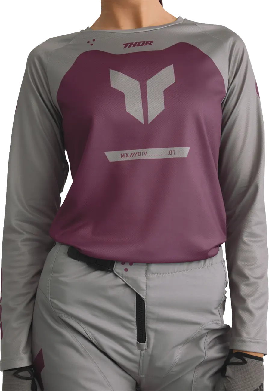 XL — JERSEY WMN RIDEMODE MENACE PURPLE/GREY XL