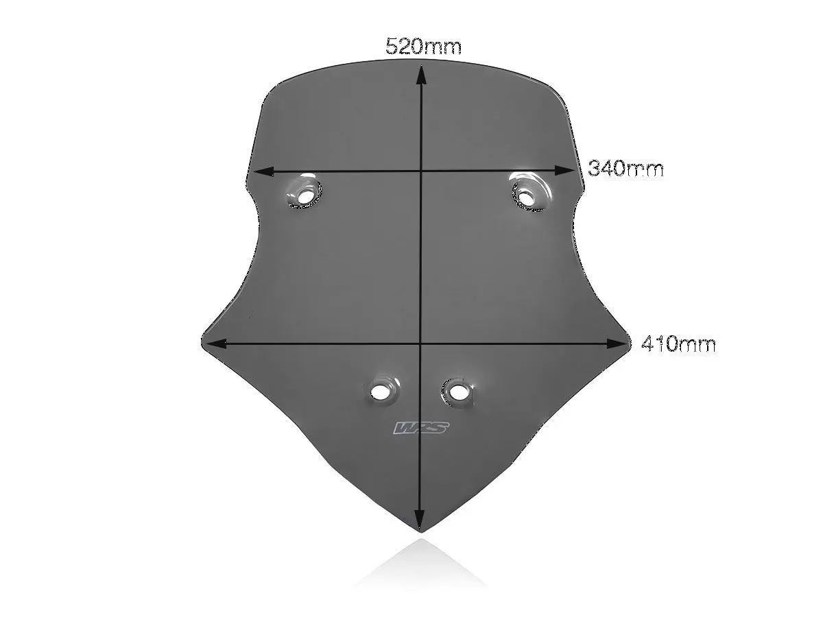 WINDSCREEN TOURING MULTISTRADA V4 DARK SMOKE