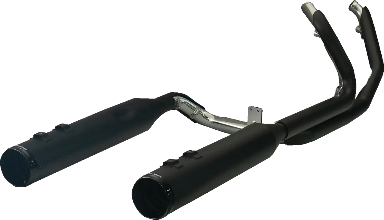 EXHAUST SYSTEM DOMINATOR-SR BLACK W/O END CAP