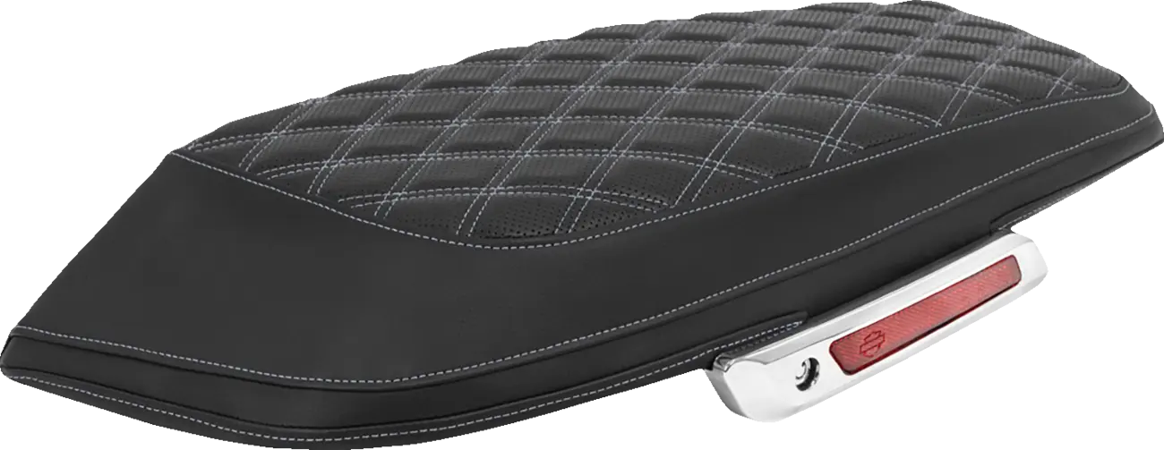 Lattice Stitched Saddlebag Lid Covers