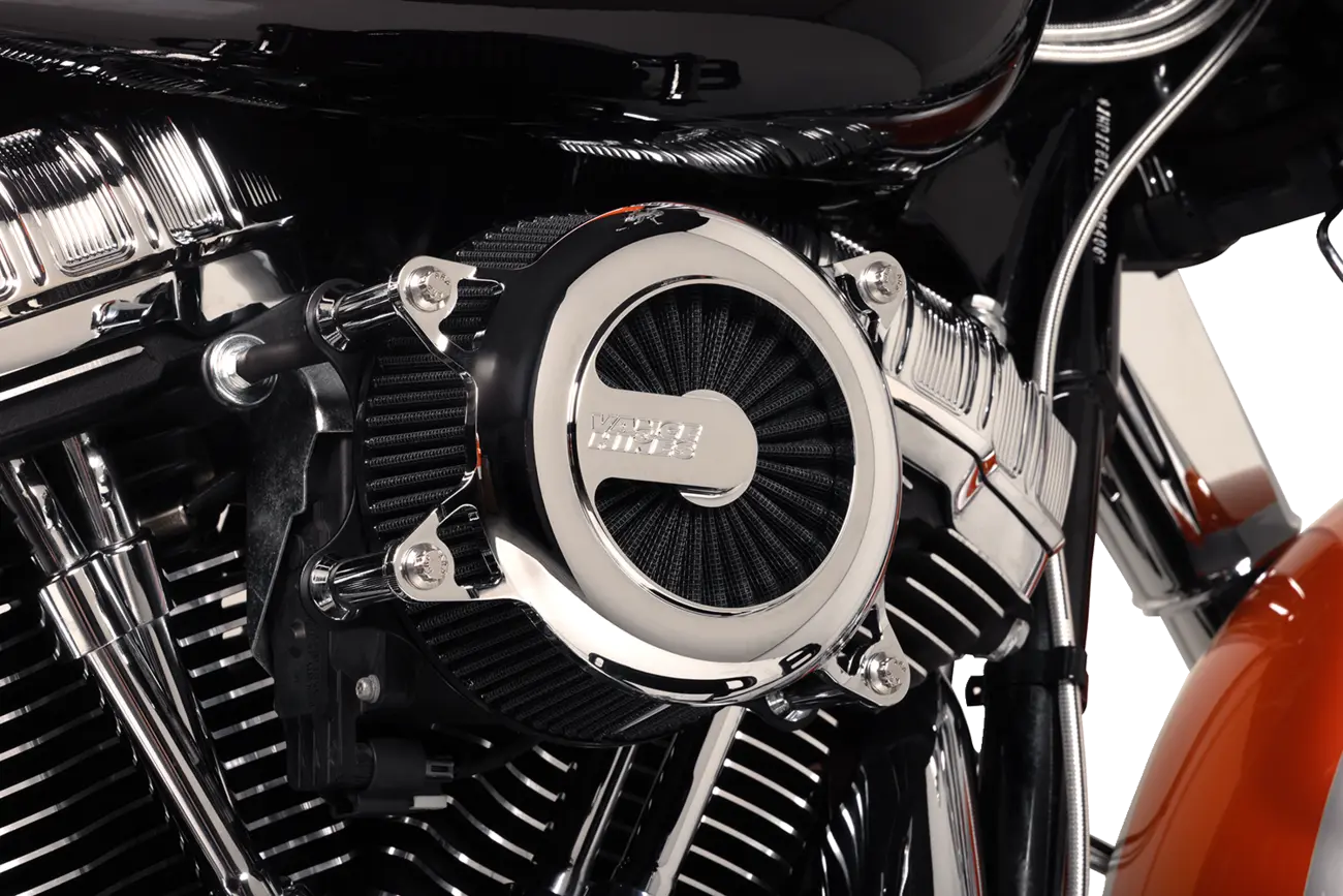Chrome — AIR CLEANER RG CH.L-ST,FL