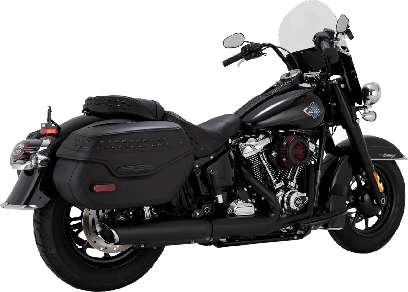 MUFFLER SLIP ON SOFTAIL BLACK