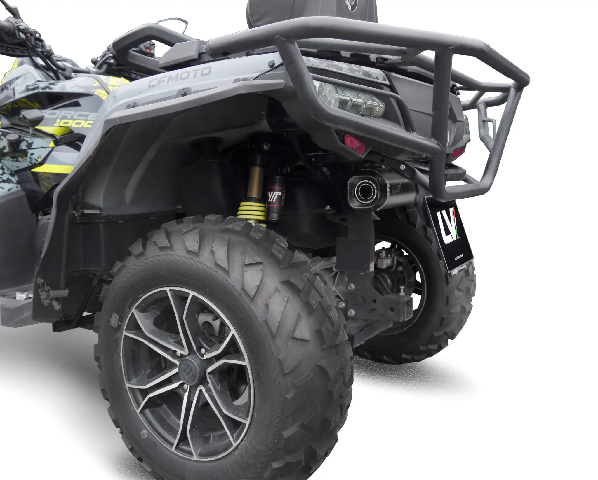 LV One Evo Stainless Steel Slip-On Muffler for ATV