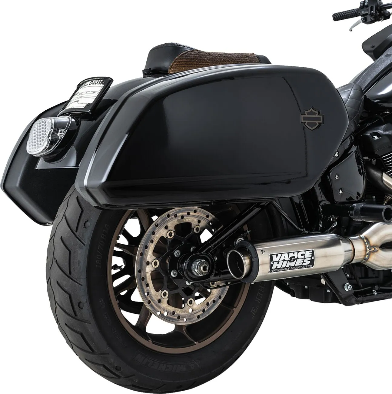 EXHAUST SUPERSPORT 2-1 BRUSHED SOFTAIL
