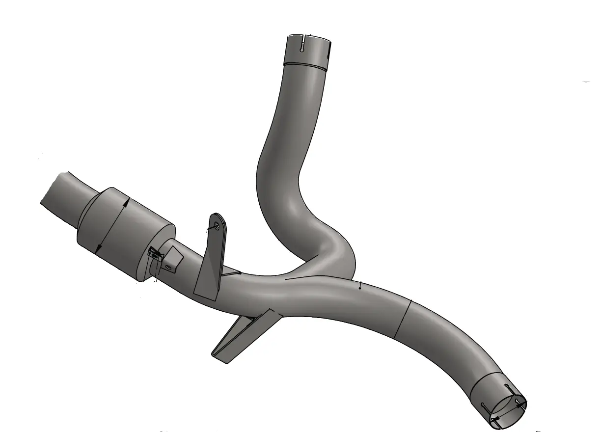 Mid, Link & Y Pipe