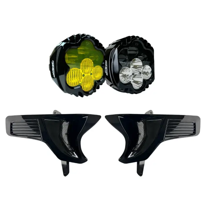 Shark Demon® 2 Dual Headlight Kit with LED Turn Signal Vents