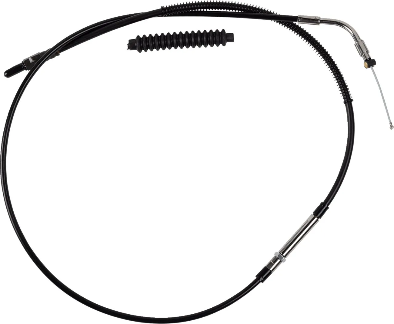 High-Efficiency Black Vinyl Clutch Cable