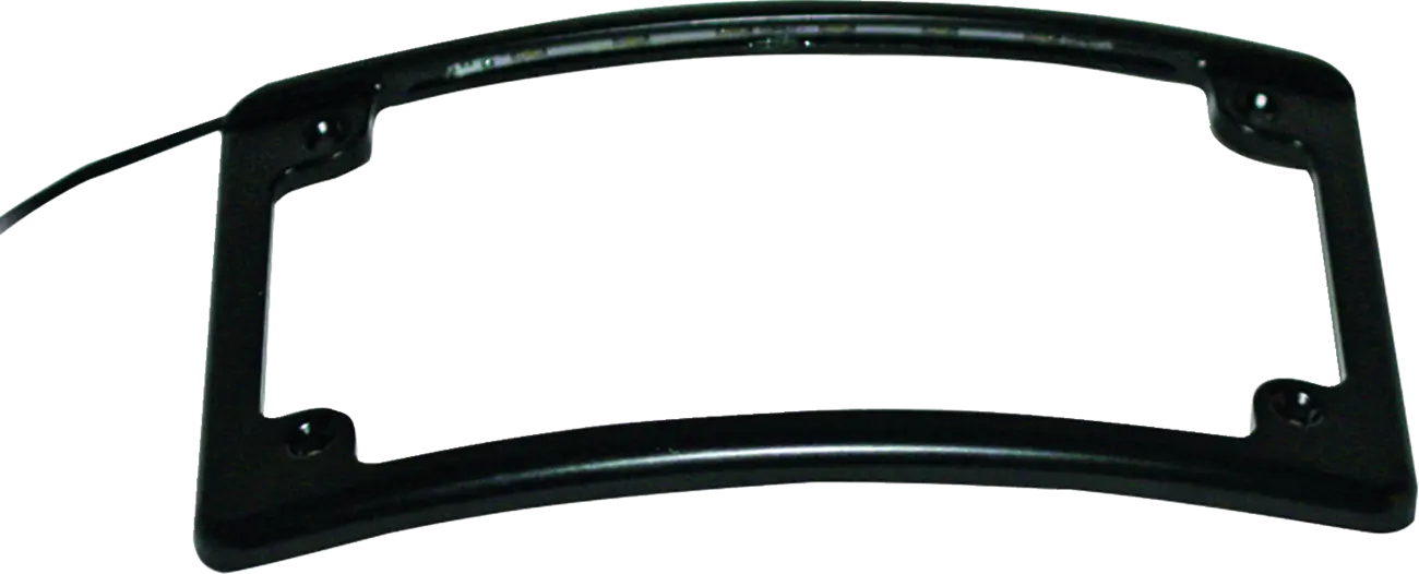 Radius LED License Plate Frame