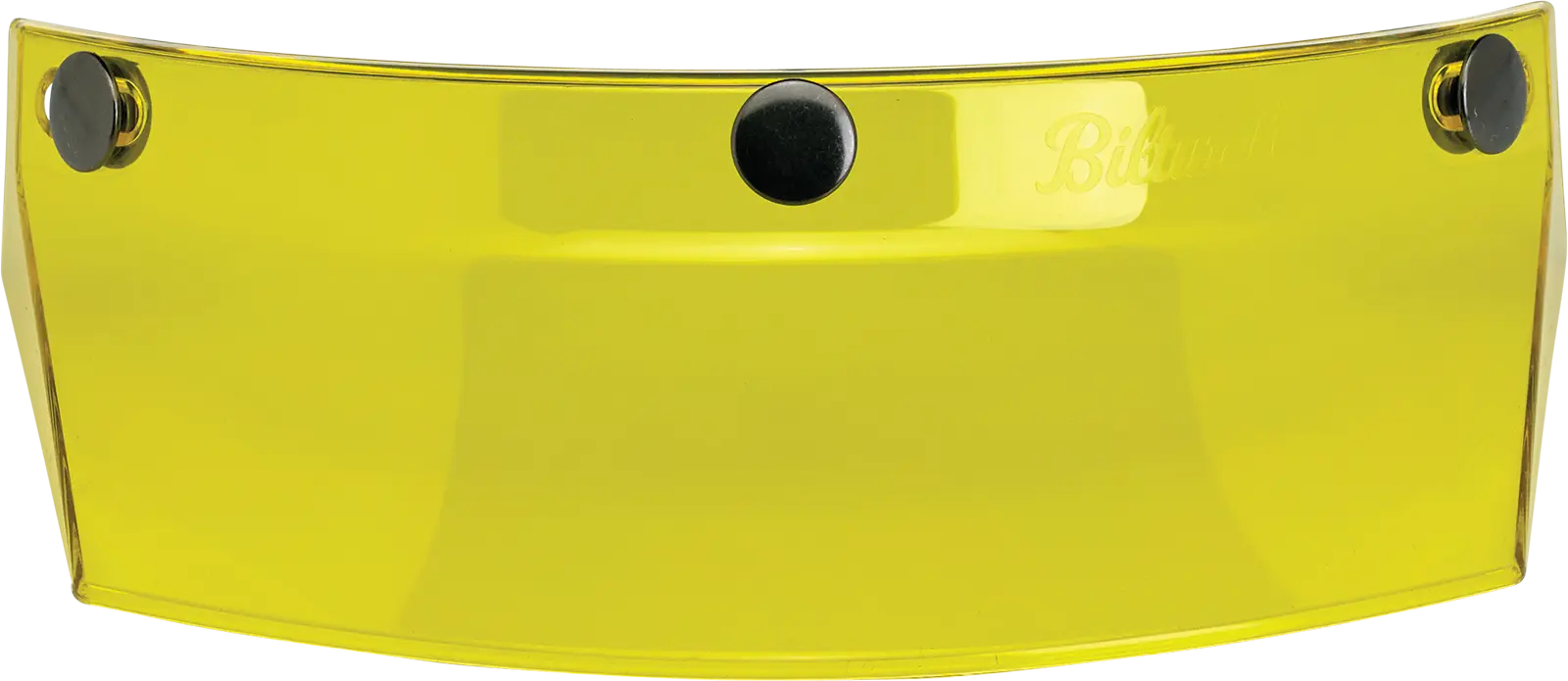 VISOR MOTO 3SNAP YLW