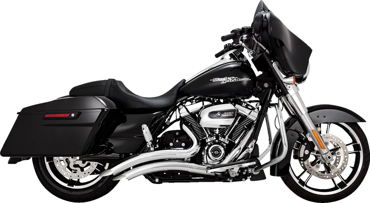 EXHAUST BIG-R CHR.17+FL