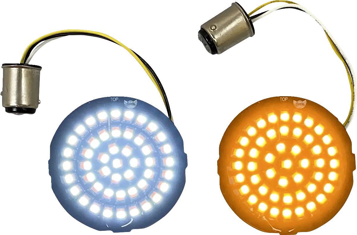 Genesis® 4 Amber/White LED Turn Signal Inserts