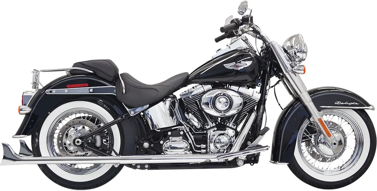 True Duals Exhaust System with Fishtail Mufflers