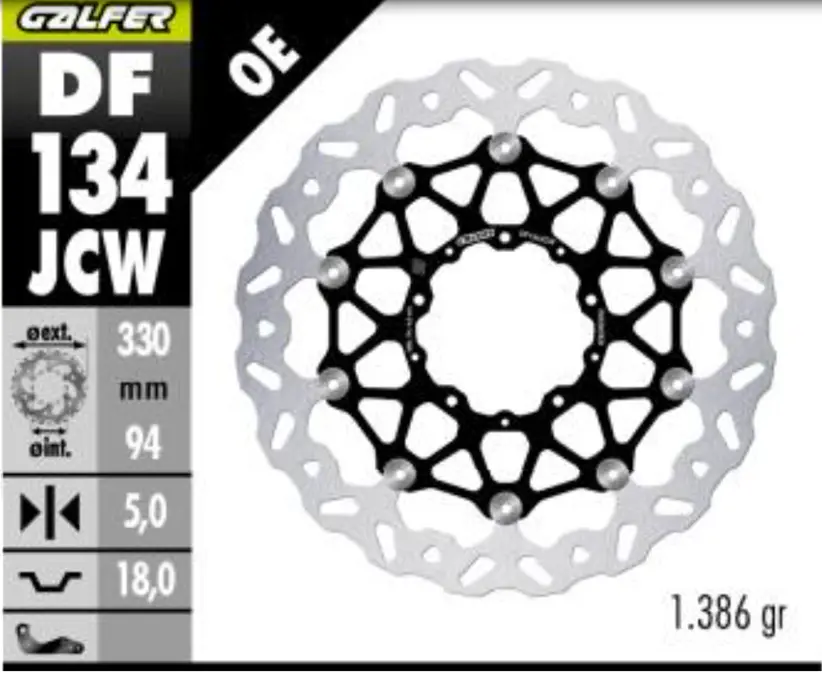 BRAKE ROTOR FLOATECH WAVE