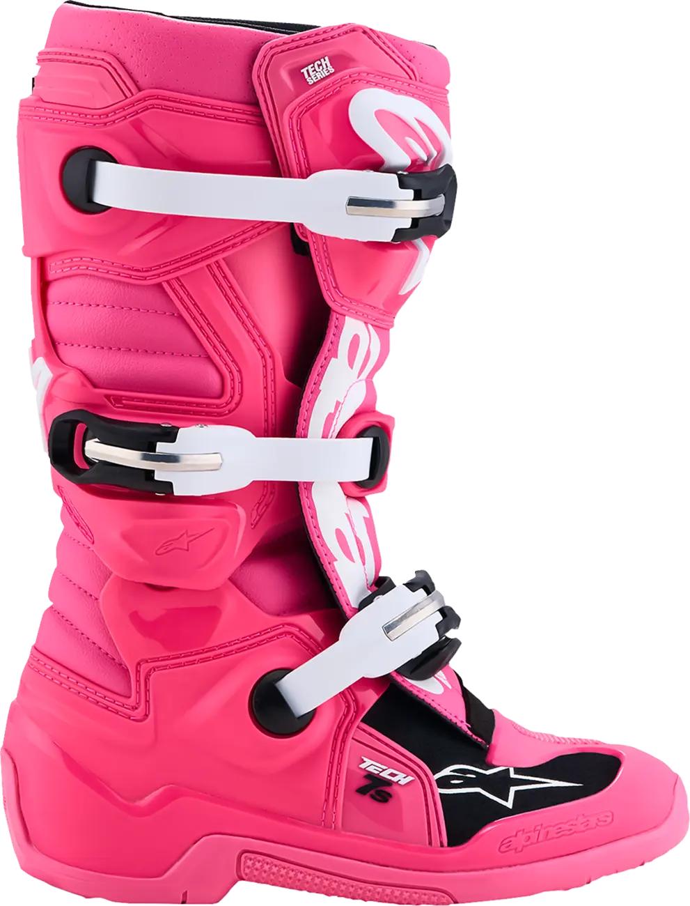 BOOT TECH7S PNK/BLK/WHT 2