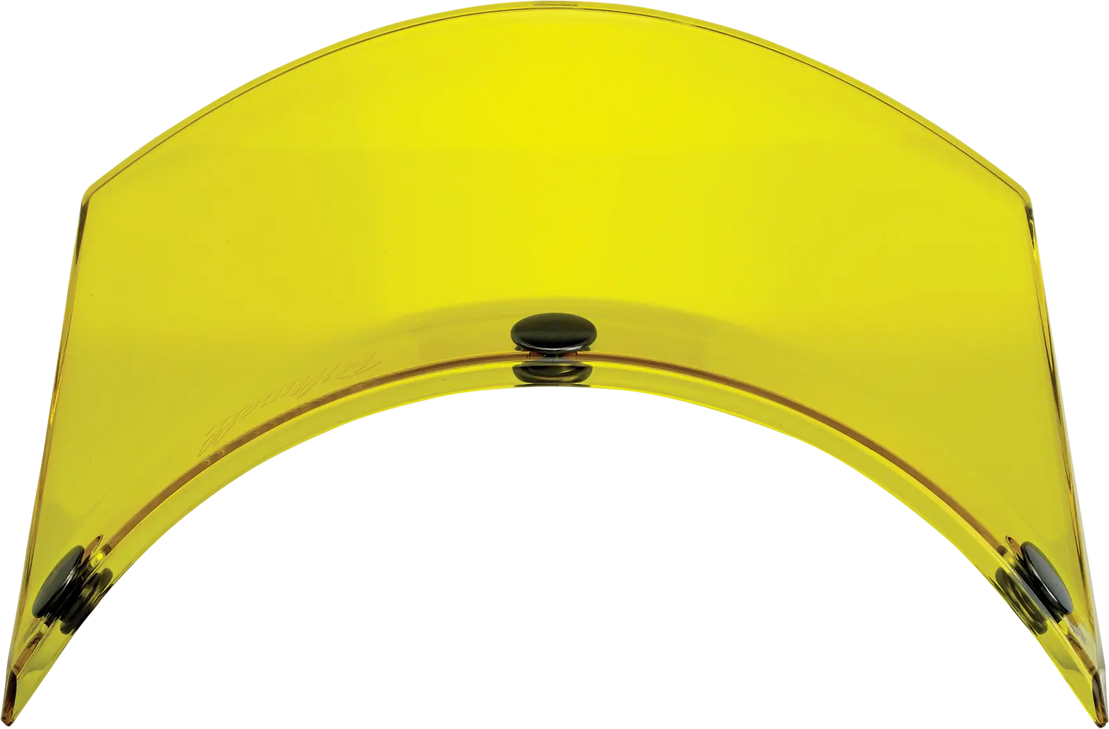 VISOR MOTO 3SNAP YLW