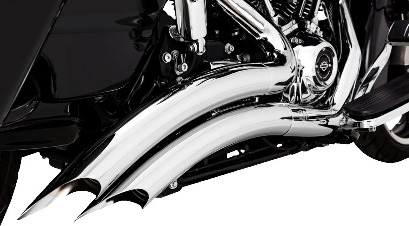 EXHAUST BIG-R CHR.17+FL