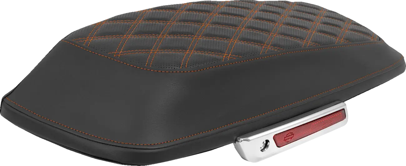 Lattice Stitched Saddlebag Lid Covers