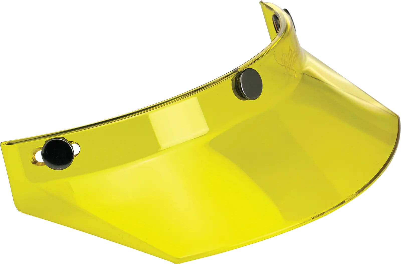 VISOR MOTO 3SNAP YLW