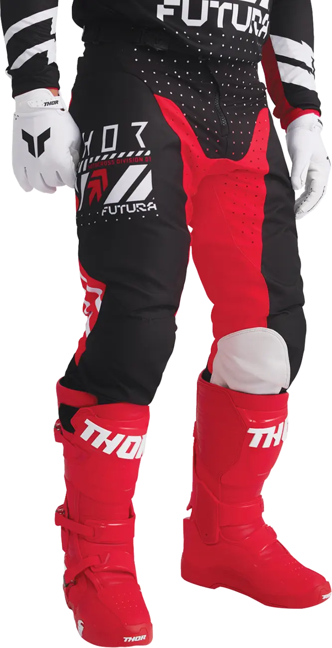 PANT LAUNCHMODE FUTURA BLACK/RED 28